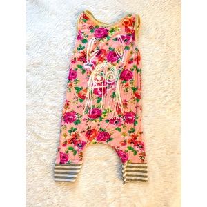 Antler Girl Rags romper 12/18 m